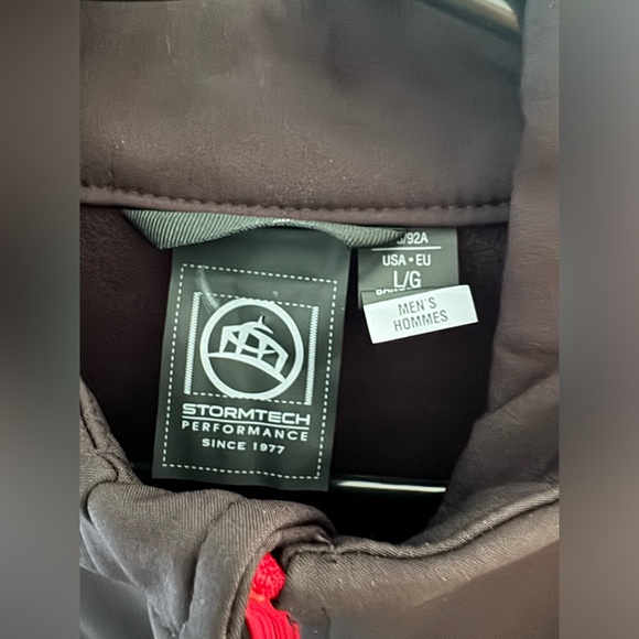 NWT Men’s Jacket Black Stormtech KSB-1 Men's Orbiter Softshell Large - Picture 5 of 10